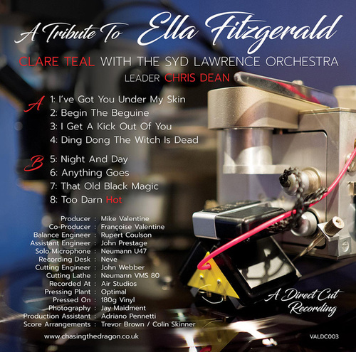 Clare Teal With The Syd Lawrence Orchestra A Tribute To Ella Fitzgerald