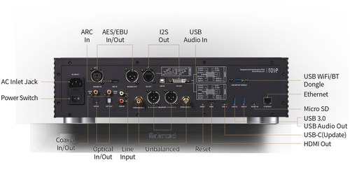 HiFi Rose RS150B Silver