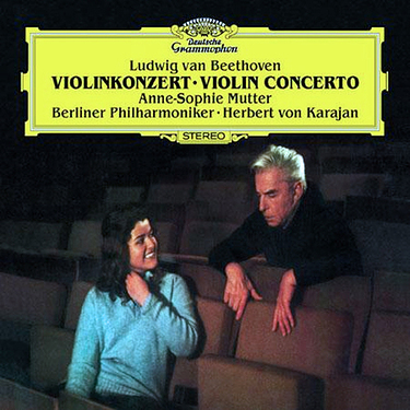 Anne-Sophie Mutter & Herbert Von Karajan Beethoven Violin Concerto