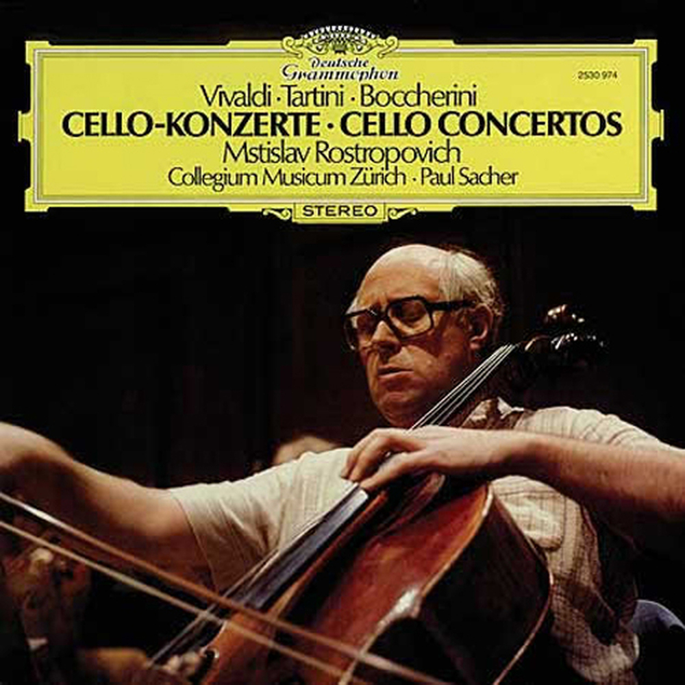 Mstislav Rostropovich Vivaldi, Tartin & Boccherini Cello Concertos