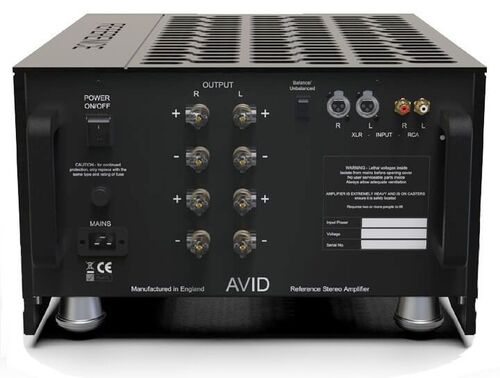 Avid Reference Stereo Amplifier