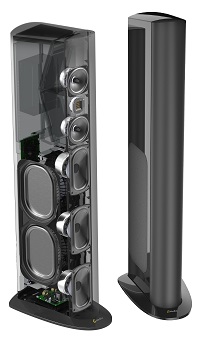 GoldenEar Triton One.R Tower Speakers High Gloss Black