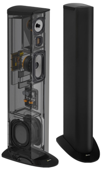 GoldenEar Triton Three+ Tower Speakers Black
