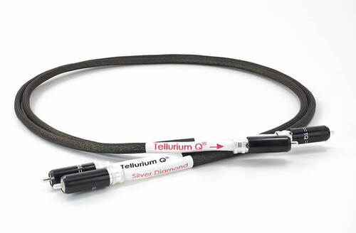 Tellurium Q Silver Diamond RCA Cable 1,0 м.