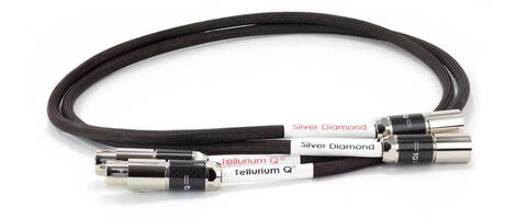 Tellurium Q Silver Diamond XLR Cable 1,0 м.