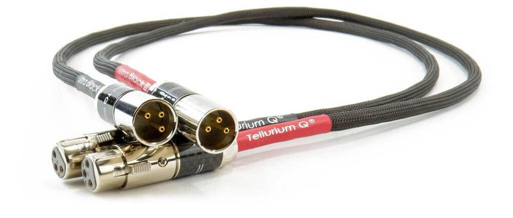 Tellurium Q Ultra Black II XLR Cable 1,0 м.