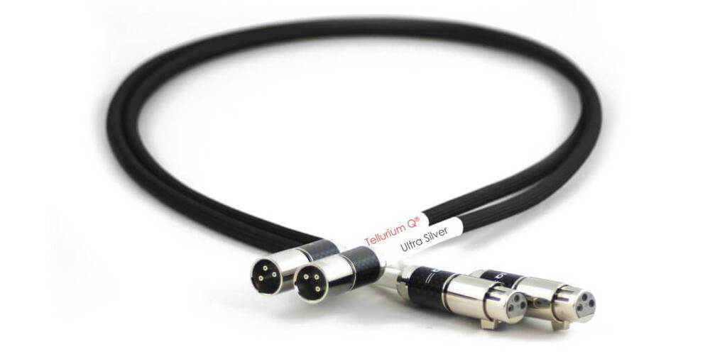 Tellurium Q Ultra Silver XLR Cable 1,5 м.