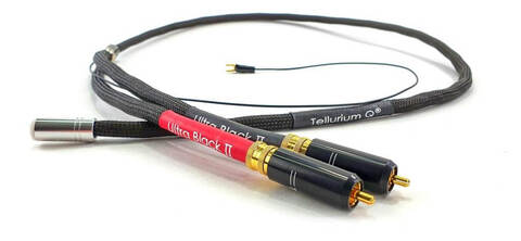 Tellurium Q Ultra Black II Phono DIN to RCA Cable 1,0 м.