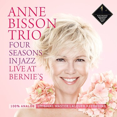 Anne Bisson Trio Four Seasons In Jazz Live At Bernie's (Opaque Pink Vinyl)