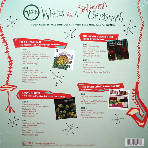 Various Artists Wishes You A Swinging Christmas (4 LP)