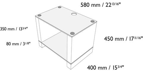 Blok STAX 450X Black Glossy/Digested