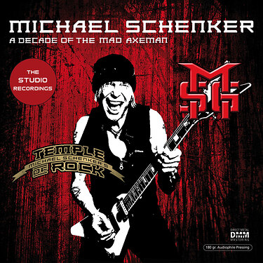 Michael Schenker A Decade Of The Mad Axeman (Studio Recordings)