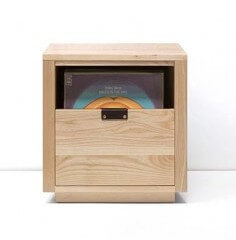 Symbol Audio Dovetail 1×1 Storage Cabinet Natural Walnut