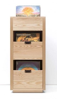 Symbol Audio Dovetail 1×2.5 Storage Cabinet Natural Ash