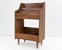 Symbol Audio Luxe 2-Bay Record Stand Natural Ash