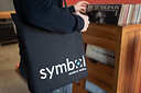 Symbol Audio Record Tote Bag