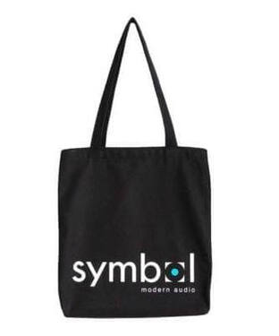 Symbol Audio Record Tote Bag