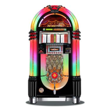 Rock-Ola Bubbler Vinyl 45 with Bluetooth Gloss Black