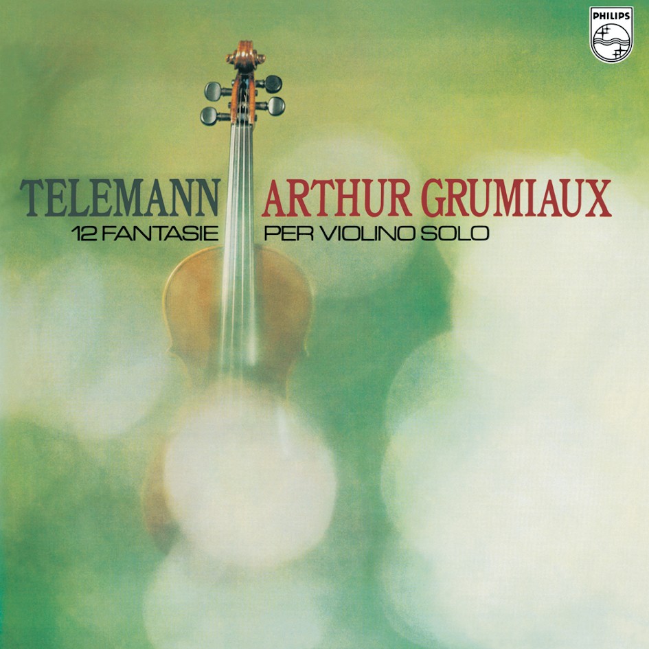 Arthur Grumiaux Telemann 12 Fantasias For Violin Solo (Zwolf Fantasien)