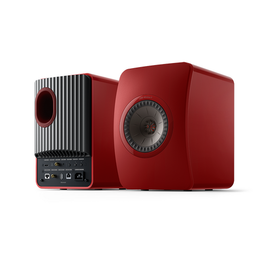 KEF LS50 Wireless II Crimson Red