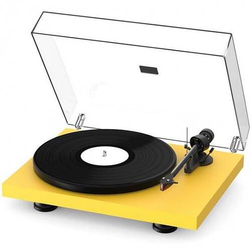 Pro-Ject Audio Debut Carbon Evo Satin Yellow 2M Red