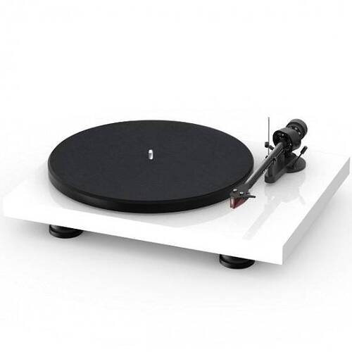 Pro-Ject Audio Debut Carbon Evo High Gloss White 2M Red