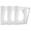 Art Vinyl Play & Display Flip Frame Triple Pack White (3 pcs.)