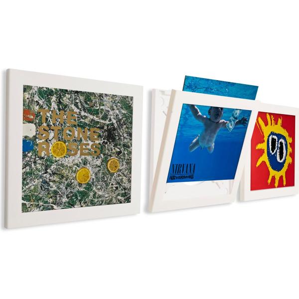 Art Vinyl Play & Display Flip Frame Triple Pack White (3 pcs.)