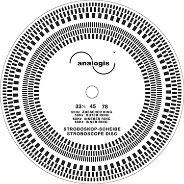 Analogis Stroboscope Disc Perfect Pitch