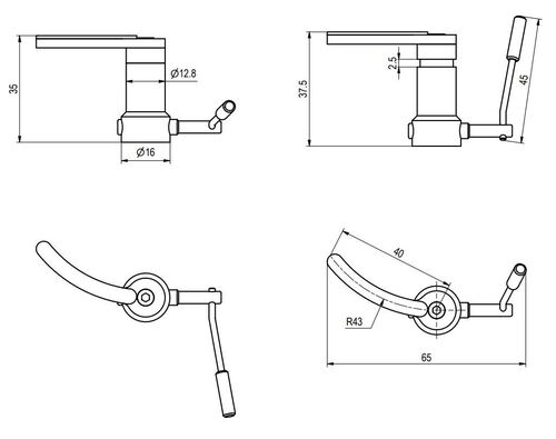 OnlyVinyl Tonearm Lift Black