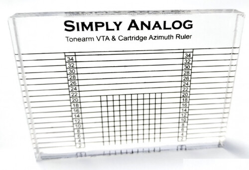 Simply Analog Tonearm VTA & Cartridge Azimuth Ruler