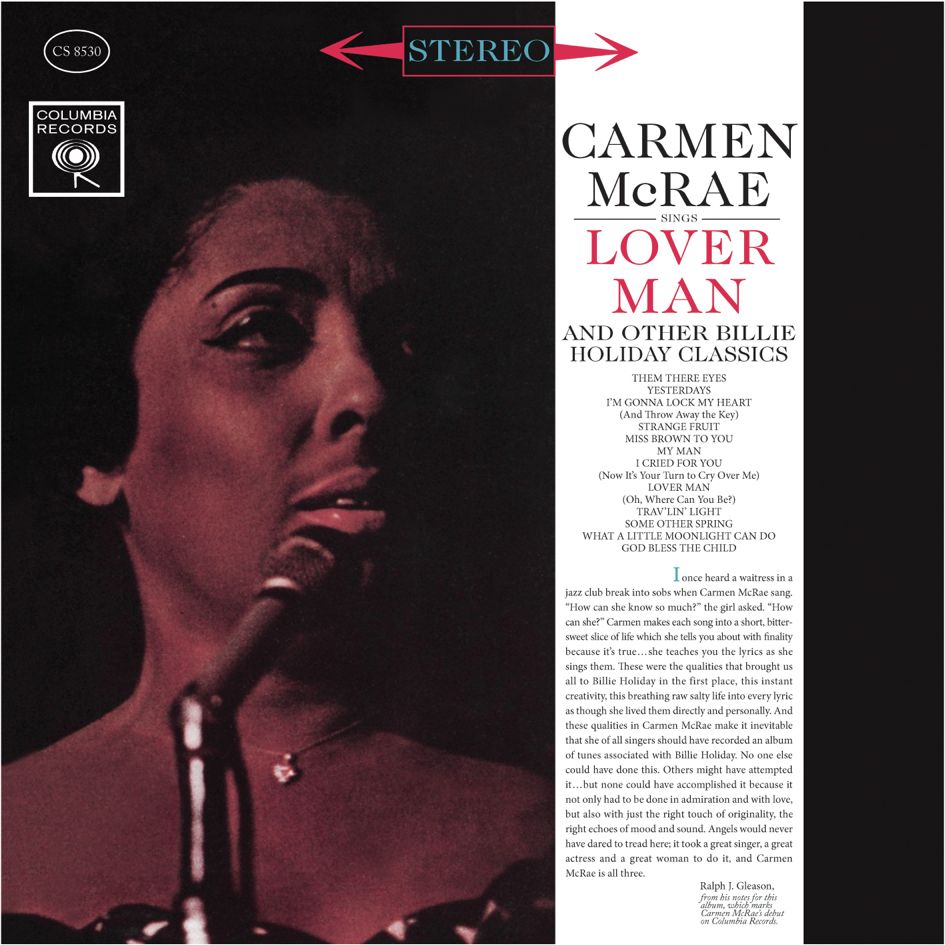 Carmen McRae Sings Lover Man & Other Billie Holiday Classics