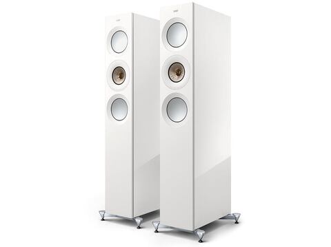 KEF Reference 3 High Gloss White/ Champagne