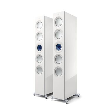 KEF Reference 5 High Gloss White/ Blue