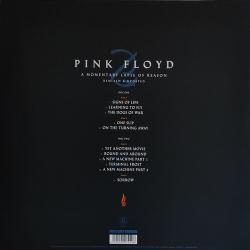 Pink Floyd A Momentary Lapse Of Reason Remixed & Updated 45RPM (2 LP)
