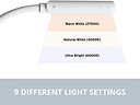 Reliable UberLight Flex 4100TL LED Task Light Base Version White