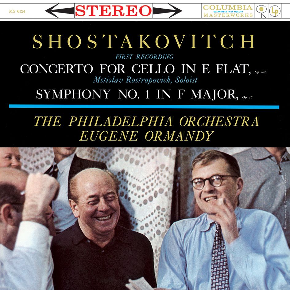 Mstislav Rostropovich Shostakovich Concerto for Cello & Symphony No.1