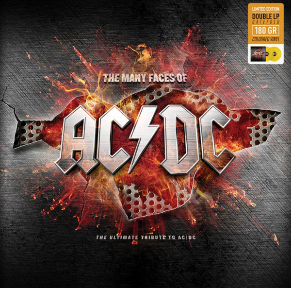 Various Artists The Many Faces Of AC/DC Yellow Transparent Vinyl (2 LP)