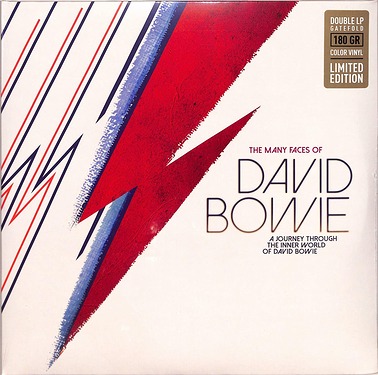 Various Artists The Many Faces Of David Bowie Red & Blue Vinyl (2 LP)