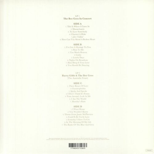 Various Artists The Many Faces Of Bee Gees Gold Opaque Vinyl (2 LP)
