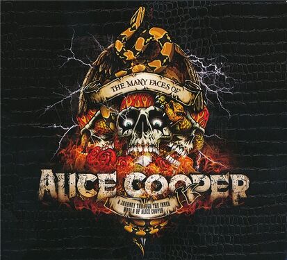 Various Artists The Many Faces Of Alice Cooper Opaque Splatter Marble Vinyl (2 LP)