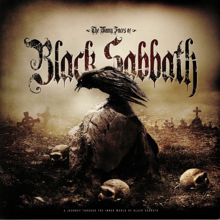 Various Artists The Many Faces Of Black Sabbath Gold & Black Splatter Vinyl (2 LP)