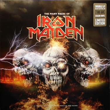 Various Artists The Many Faces Of Iron Maiden Yellow & Red Vinyl (2 LP)