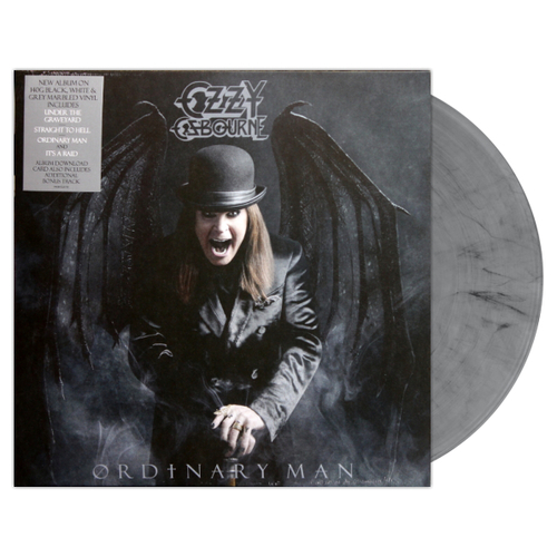 Ozzy Osbourne Ordinary Man Silver Smoke Vinyl