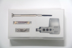 OnlyVinyl Headshell Replica Technics Silver Set in Plastic Box