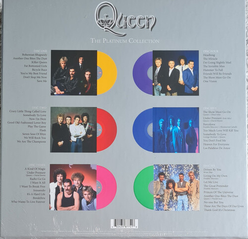 Queen The Platinum Collection Coloured Vinyl Box Set (6 LP)