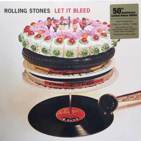 Rolling Stones Let It Bleed 50th Anniversary Super Deluxe Box Set (2 LP + 2 SACD + 7" Vinyl)