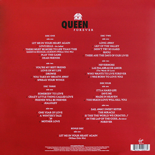 Queen Forever Box Set (4 LP+12