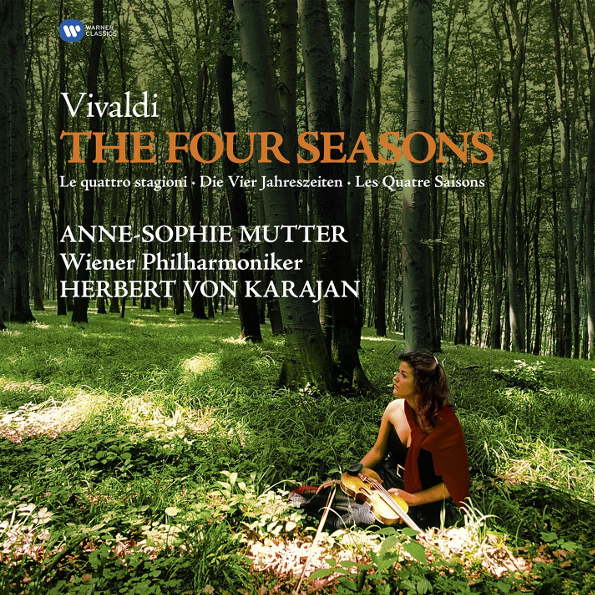 Anne-Sophie Mutter, Herbert Von Karajan, Wiener Philharmoniker Vivaldi The Four Seasons