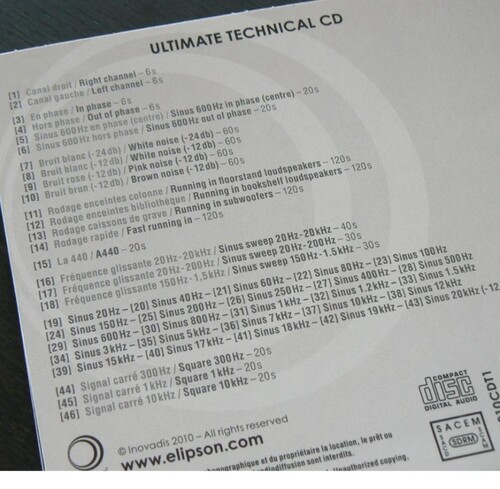 Various Artists Ultimate Test CD